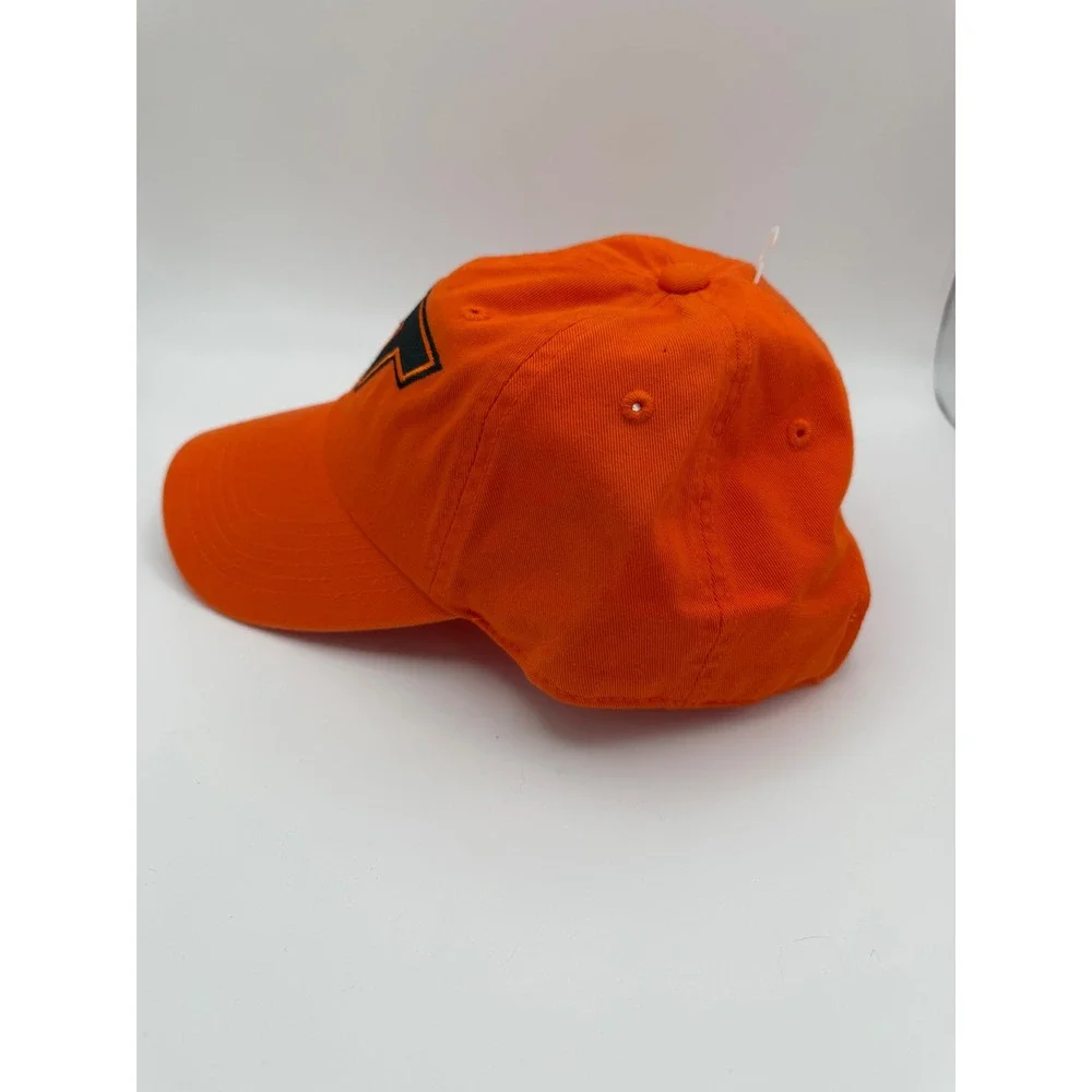 Virginia Tech Hokies Hat Captivating Headwear Orange Adjustable‎ Cap VT Logo NEW